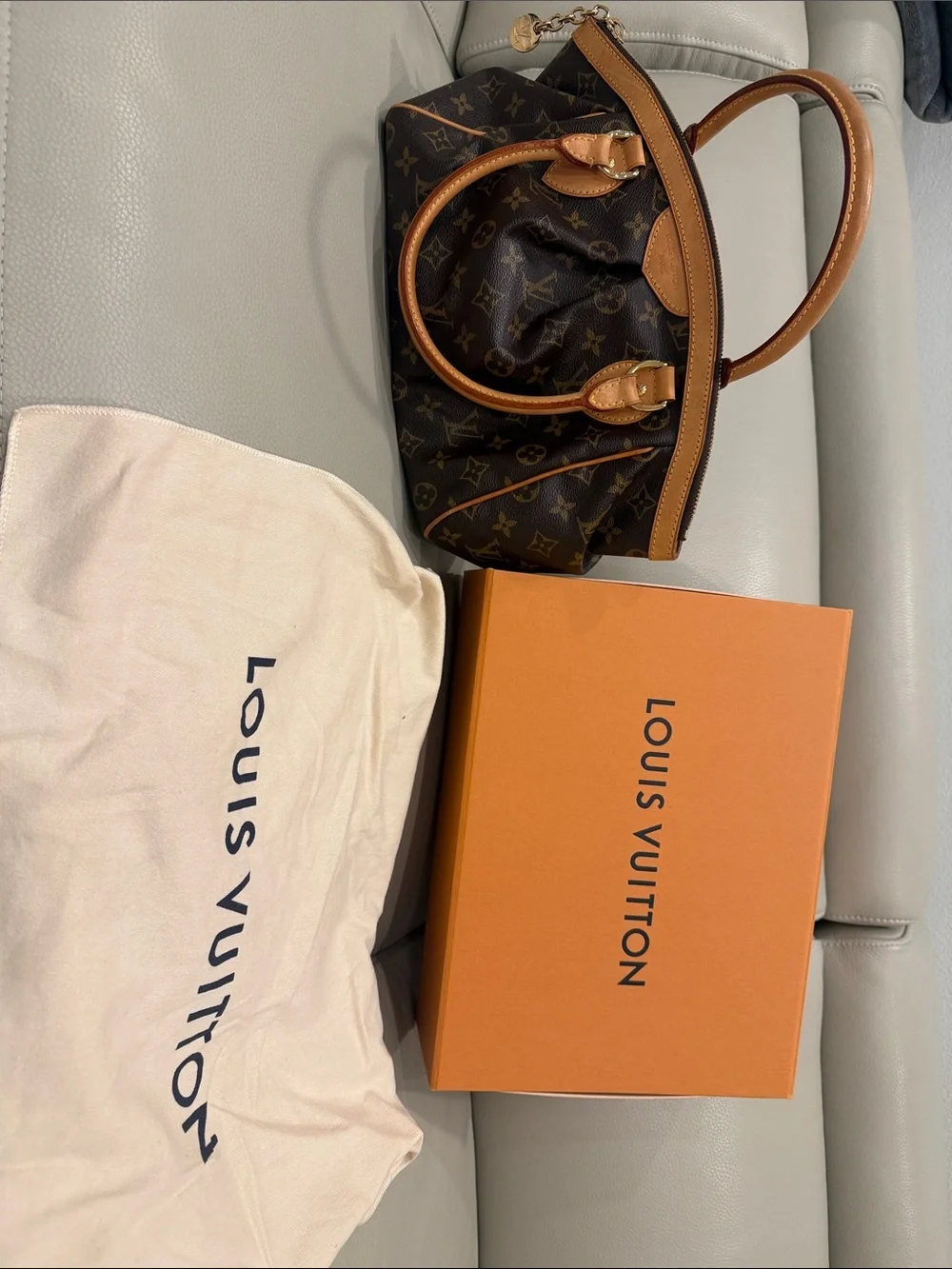 Louis Vuitton Tivoli PM Monogram Canvas Handbag